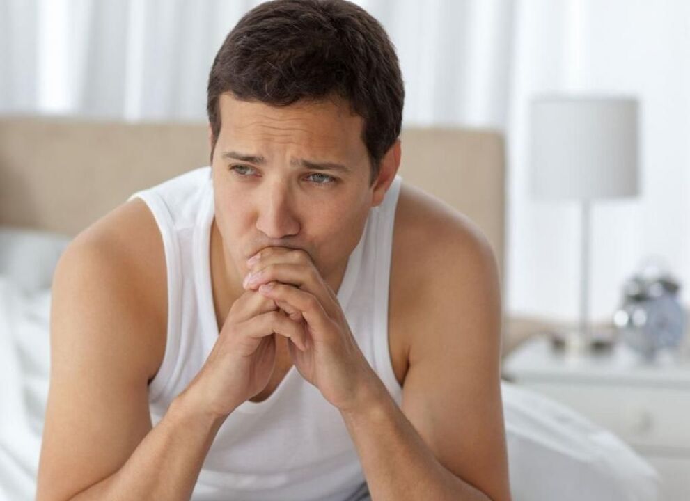 Signs of prostate inflammation in men